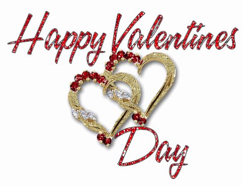 анимация сердечки на день Святого Валентина