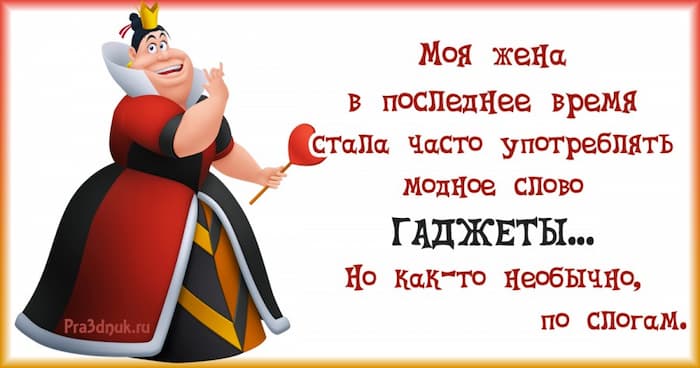 жена гаджеты