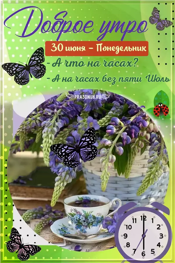 доброе утро без пяти июль