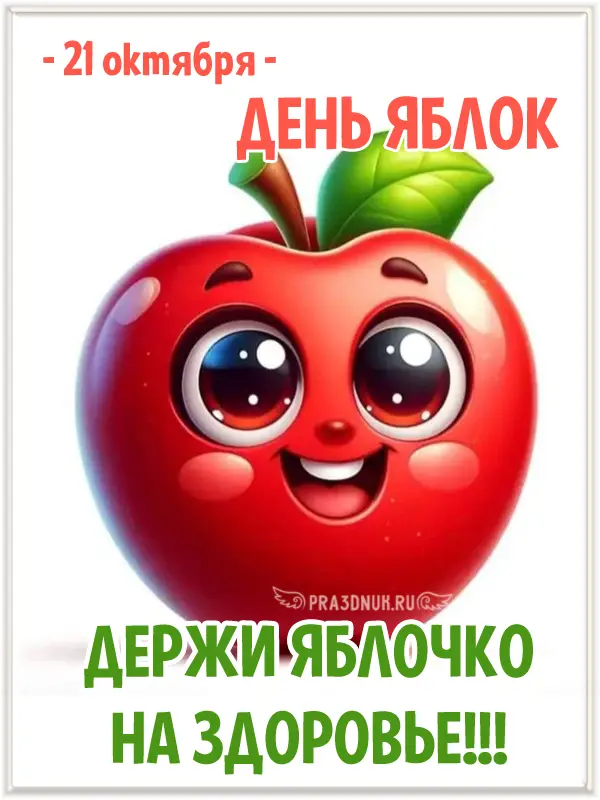 Яблоко на здоровье