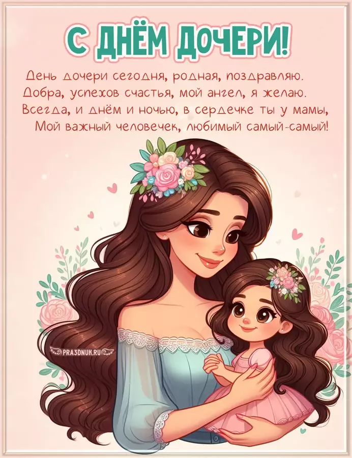 день дочери красивые