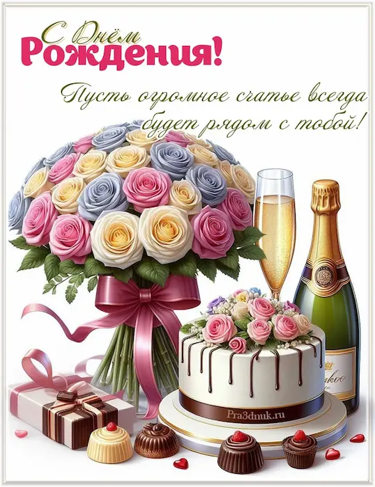 огромного счастья