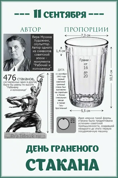 день рождения граненого стакана