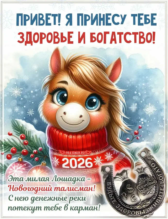 Лошадка талисман