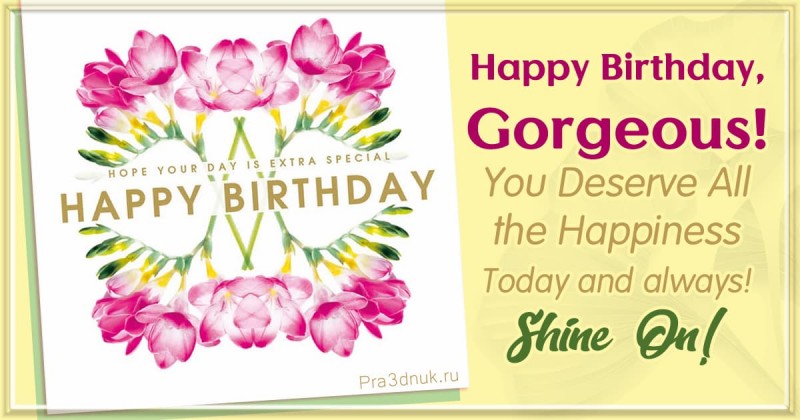 wishing you a happy