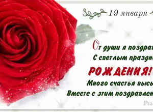 рожден 19 января