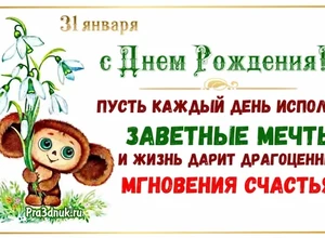 рожден 31 января